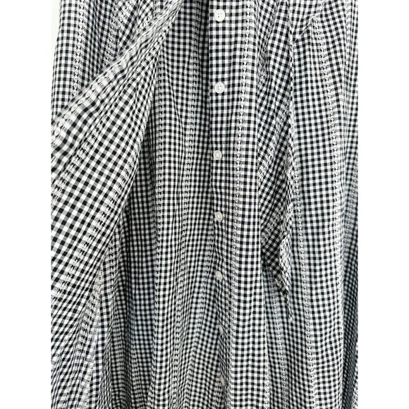 Calvin Klein Black and White Sleeveless Sundress - Picture 6 of 12